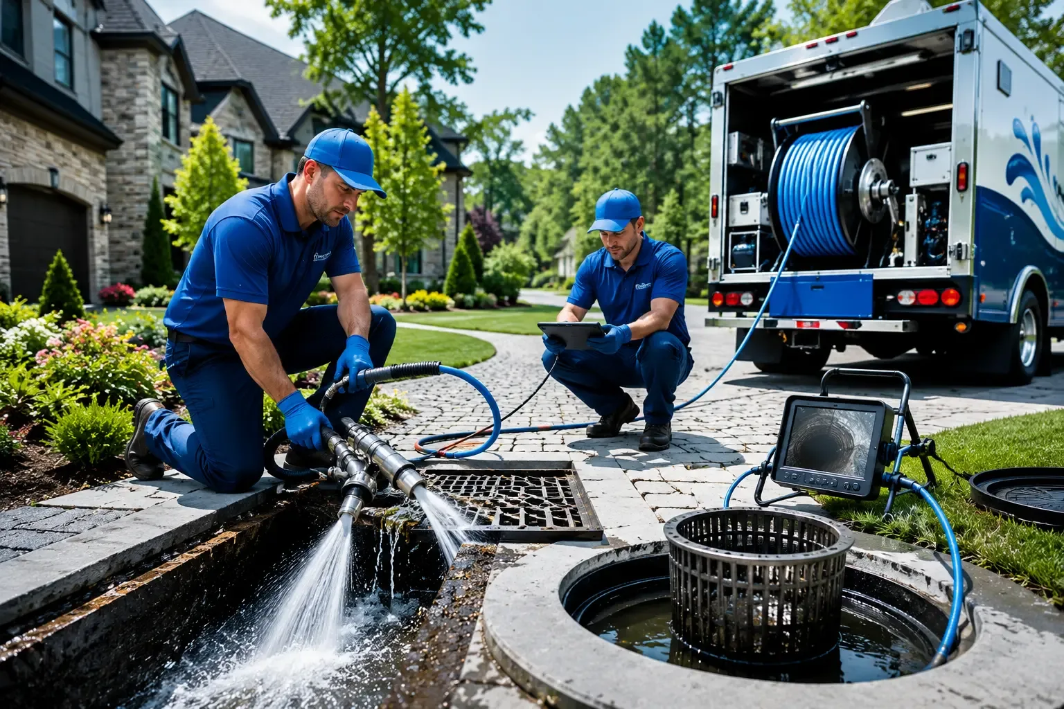 Local outdoor drain cleaning professionals in Thornton, NH